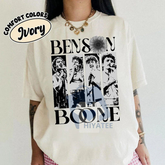 Comfort Colors Benson Boone Shirt – "Beautiful Things" Fan Gift, 2025 Concert Tour Tee, Live Music Apparel - Hiyatee