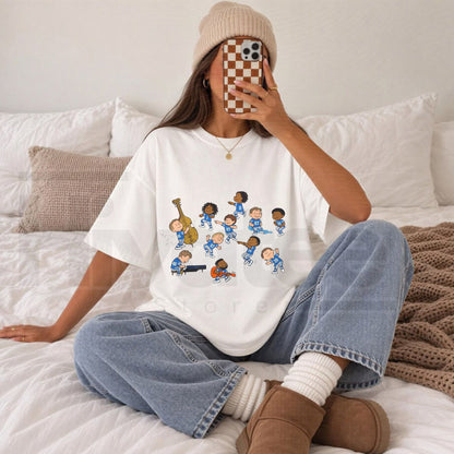 Comfort Colors Detroit Players Dance T-Shirt – Vintage Hip Hop Urban Streetwear Tee - Hiyatee