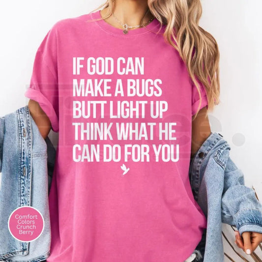 Comfort Colors® Funny Christian Shirt – Sarcastic Humor Religious Scripture T-Shirt - Hiyatee