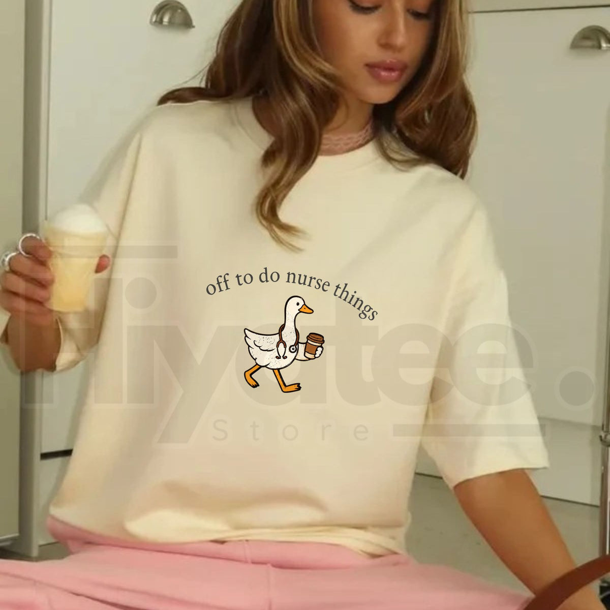Comfort Colors Funny Off To Do Nurse Things Shirt - Hiyatee