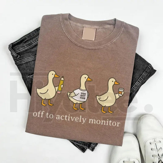 Comfort Colors® Funny State Testing Goose Shirt – Sarcastic Teacher & Testing Coordinator Tee - Hiyatee