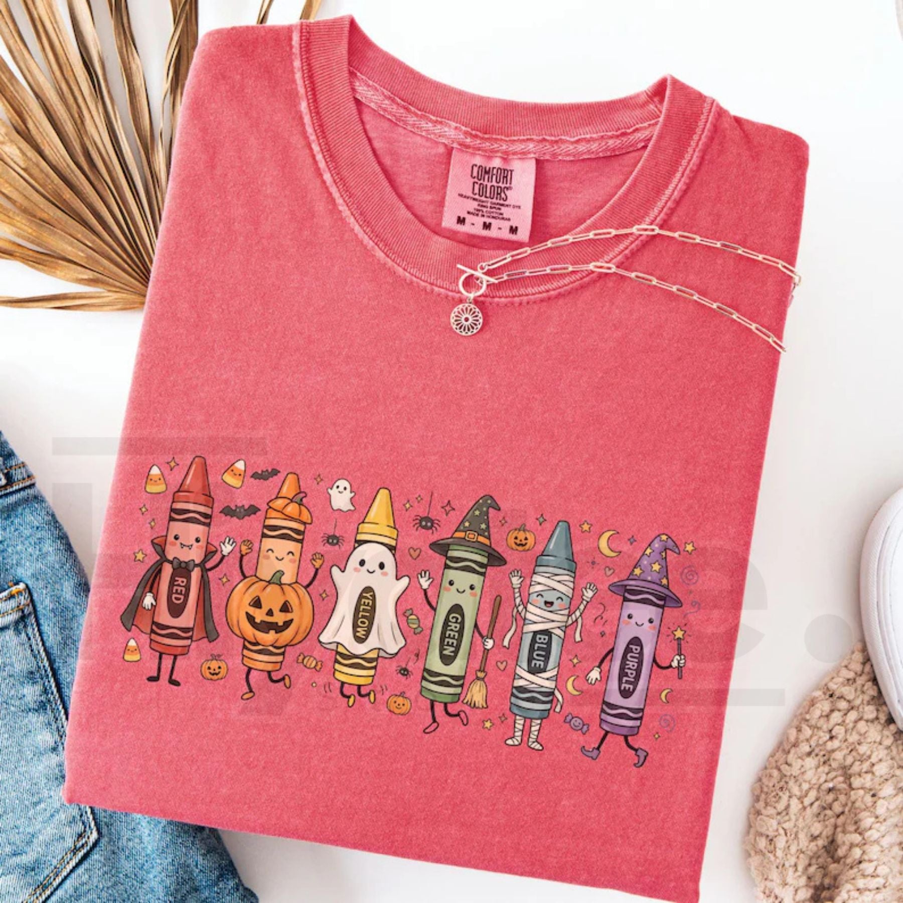 Comfort Colors® Funny Teacher Life T-Shirt – Happy Doodle Back To School Preschool Tee - Hiyatee