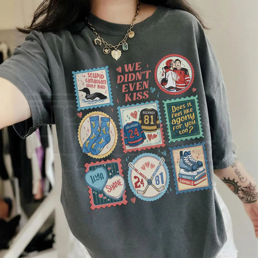 Comfort Colors® Heated Rivalry Connor & Ilya Shirt – Hockey Romance Fan Tee, Hollander Rozanov Love Gift - Hiyatee
