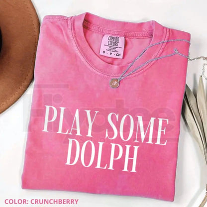 Comfort Colors® Play Some Dolph T-Shirt – Hip Hop Tribute Quotes Tee, Unisex Rap Legend Gift - Hiyatee