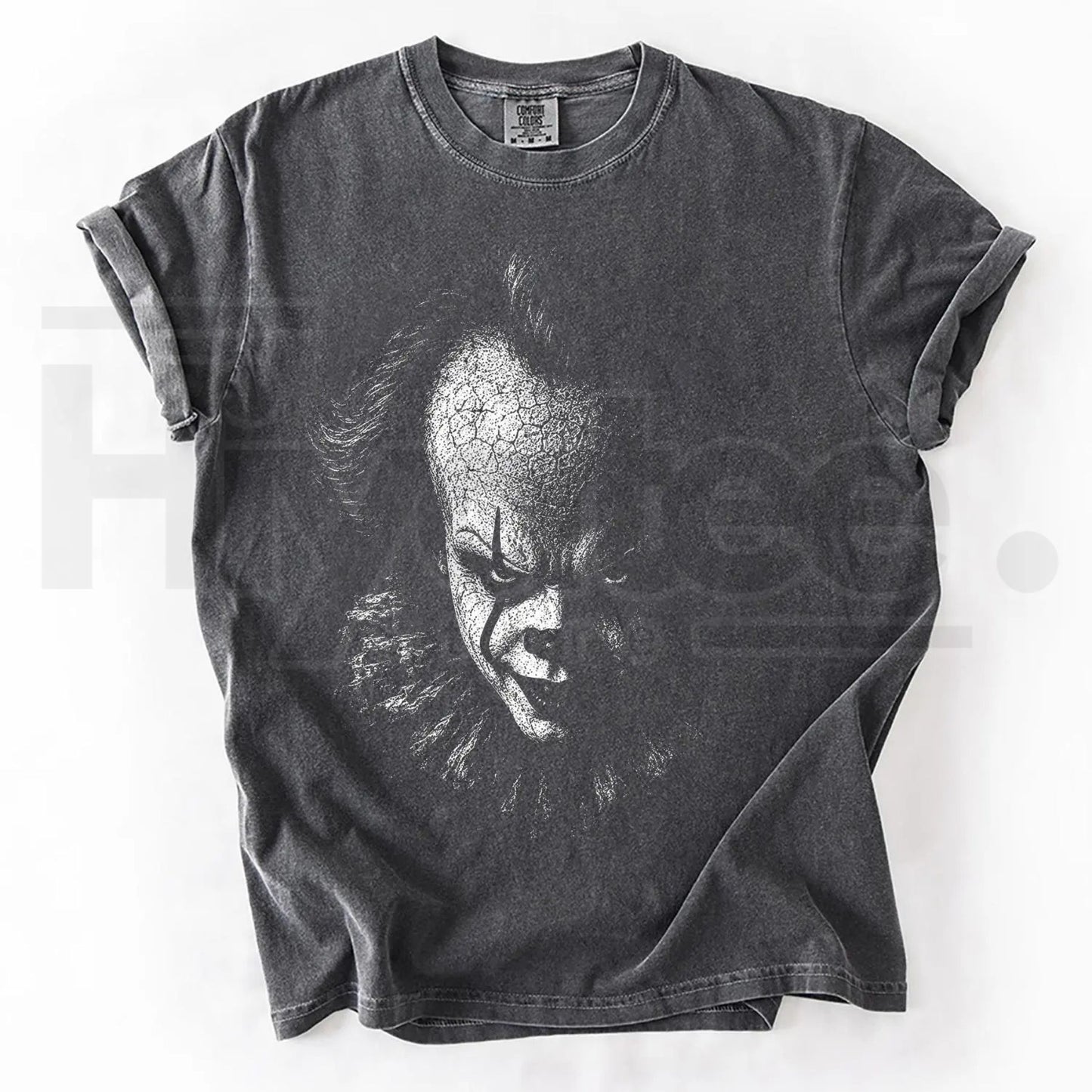 Comfort Colors Retro Horror Movie Characters Halloween Shirt Group Matching Tee - Hiyatee