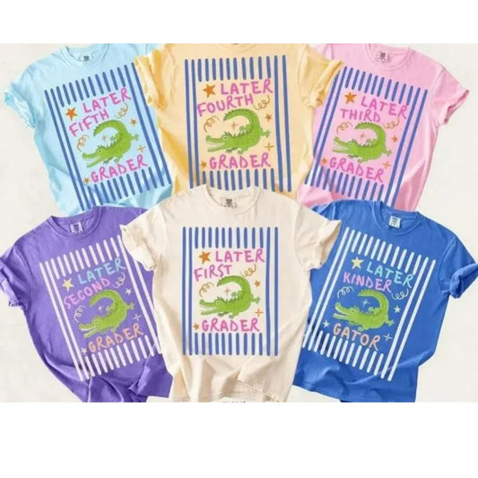 Comfort Colors® See You Later Alligator Shirt – Funny Last Day of School Teacher Tee - Hiyatee