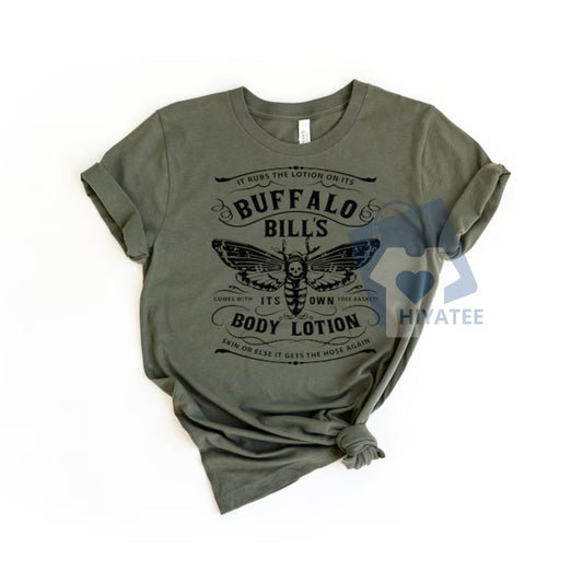 Comfort Colors Soft Buffalo Bill Halloween Tee – Horror Movie Fan, Scary Autumn Vibe, Cozy Fall Style, Halloween Shirt, Spooky Season - Hiyatee