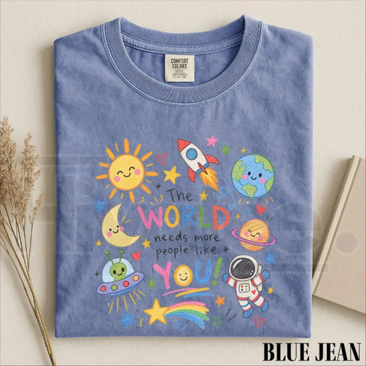 Comfort Colors The World Needs More People Like You Kindness Tee - Hiyatee