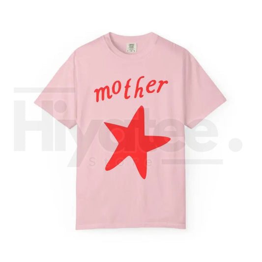 Comfort Colors Vintage Mother Star Tee Trendy Mama T-Shirt - Hiyatee