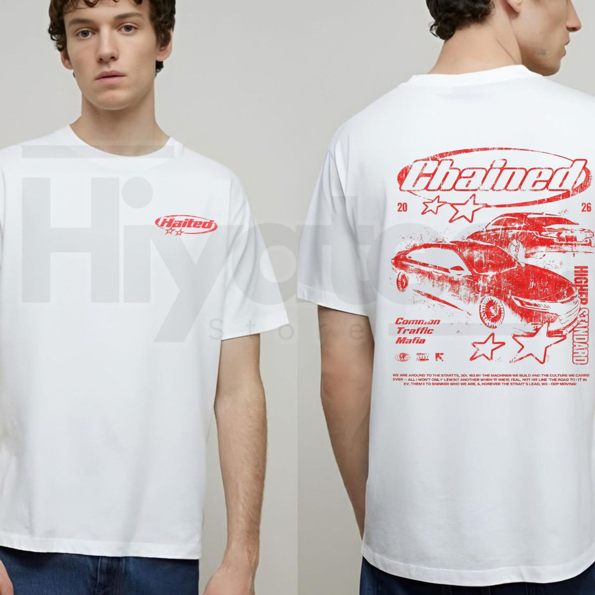 Common Traffic Mafia Chained V1 T-Shirt – Urban Streetwear Graphic Tee - Hiyatee