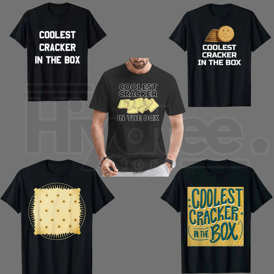 "Coolest Cracker" – Funny Sarcastic Bold Graphic Top - Hiyatee