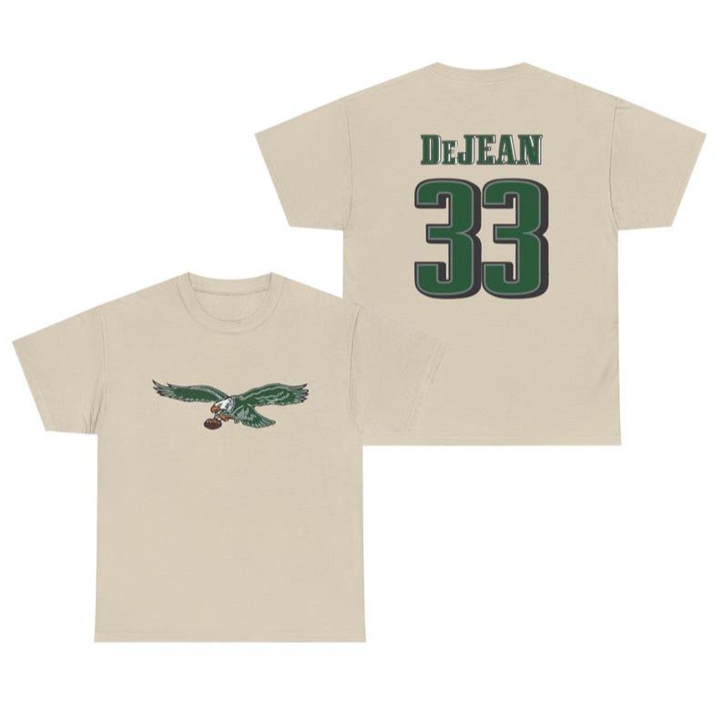 Cooper DeJean Jersey Shirt – Philadelphia Vintage Football Tee-Hiyatee