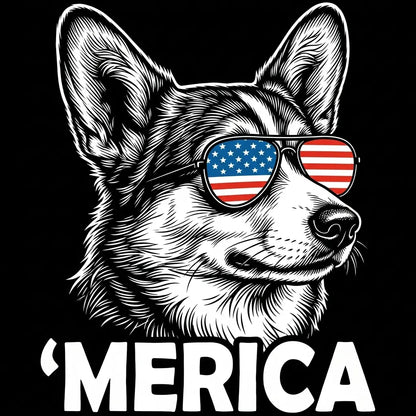 Comfort Colors® Patriotic 50+ Dog Breed Shirt – Funny 4th of July Merica Dog Tee