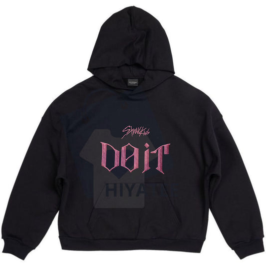 "DO IT STRAY KIDS" Embroidered Unisex Hoodie – Premium Heavy Blend K-Pop Fan Apparel, Stray Kids Skz Merch Gift. - Hiyatee