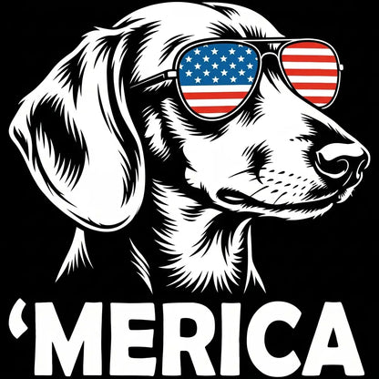 Comfort Colors® Patriotic 50+ Dog Breed Shirt – Funny 4th of July Merica Dog Tee
