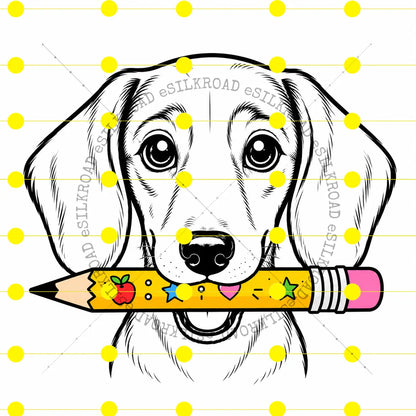 Comfort Colors 50+ Dog Breeds Back to School Teacher T-Shirt