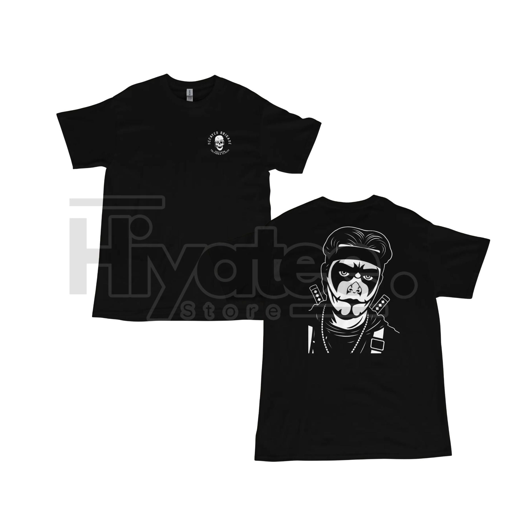 Decayed Brigade - Jet Edition T Shirt – Unique Unisex Graphic Tee - Hiyatee