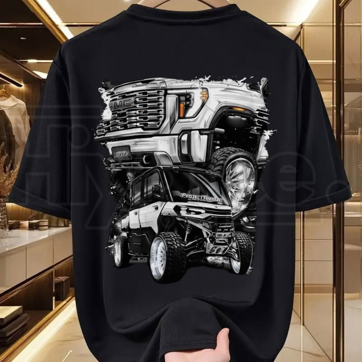 Denali Off-Road Graphic T-Shirt – 4x4 Mountain Adventure Outdoor Trail Tee - Hiyatee