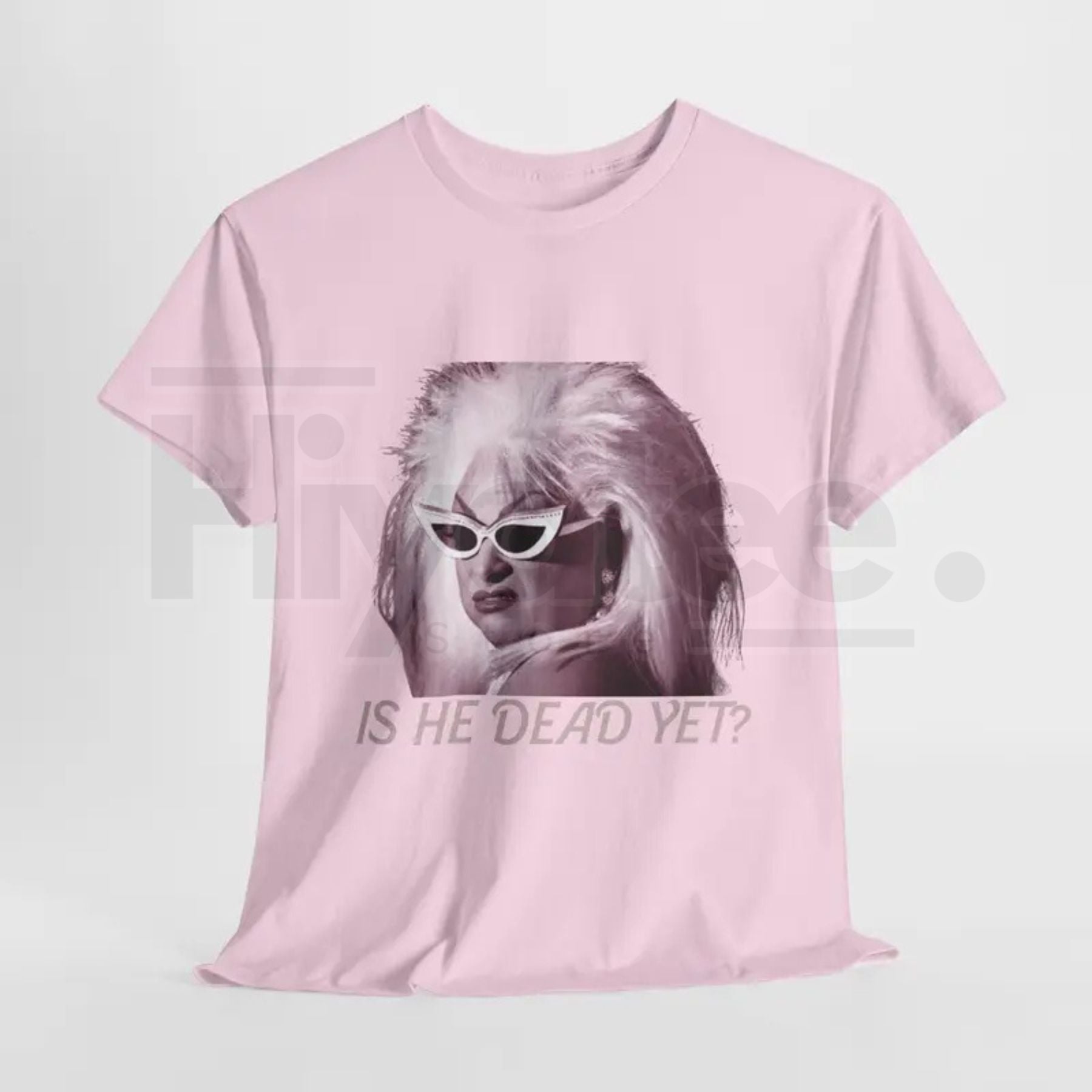 "Divine – Is He Dead Yet?" – Sassy Retro Cult Classic Graphic Top - Hiyatee