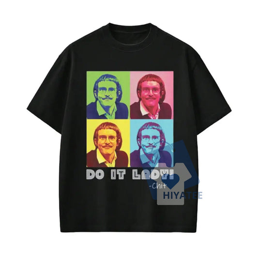 Do It Lady Graphic Tee – Colorful Pop Art Shirt for Creative Everyday Style-Hiyatee
