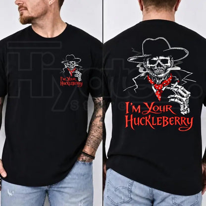 Doc Holliday I'm Your Huckleberry T-Shirt – Old West Ghost Town Zombie Tee - Hiyatee