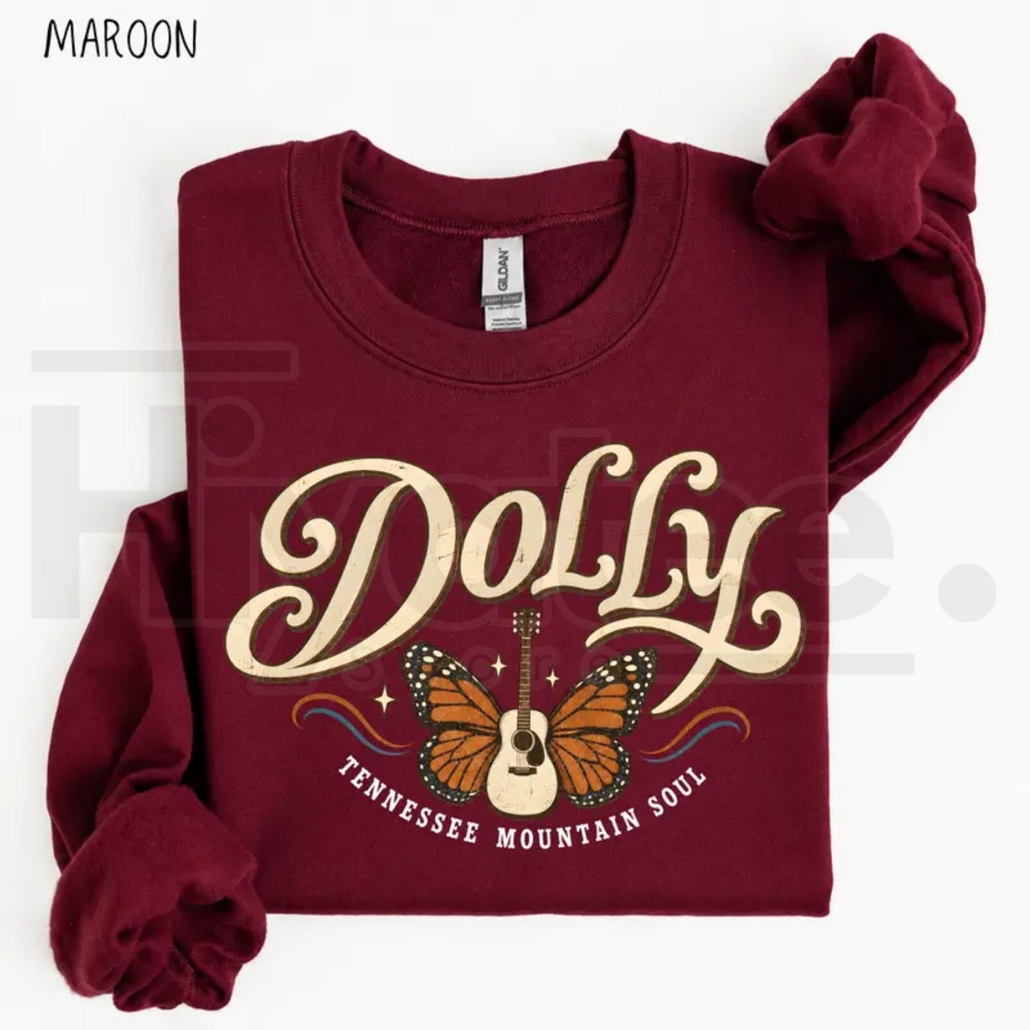 Dolly Parton Memorial Sweatshirt – RIP Dolly Tribute Graphic Crewneck, Country Music Legend Honor Shirt - Hiyatee