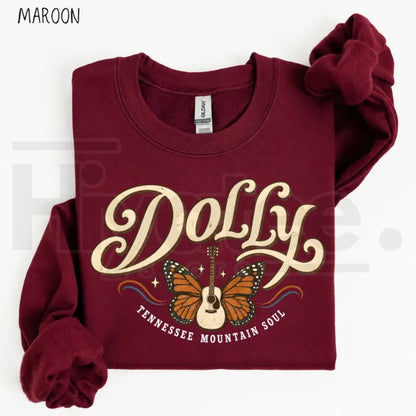 Dolly Parton Memorial Sweatshirt – RIP Dolly Tribute Graphic Crewneck, Country Music Legend Honor Shirt - Hiyatee