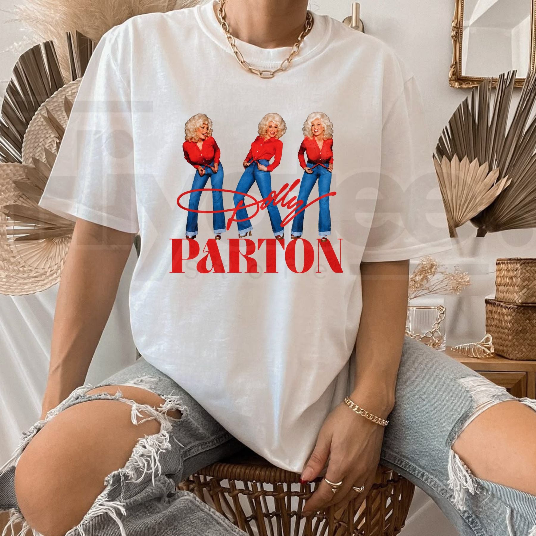 Dolly Parton Retro 80's T-Shirt – Vintage Country Music Legend Graphic Tee - Hiyatee