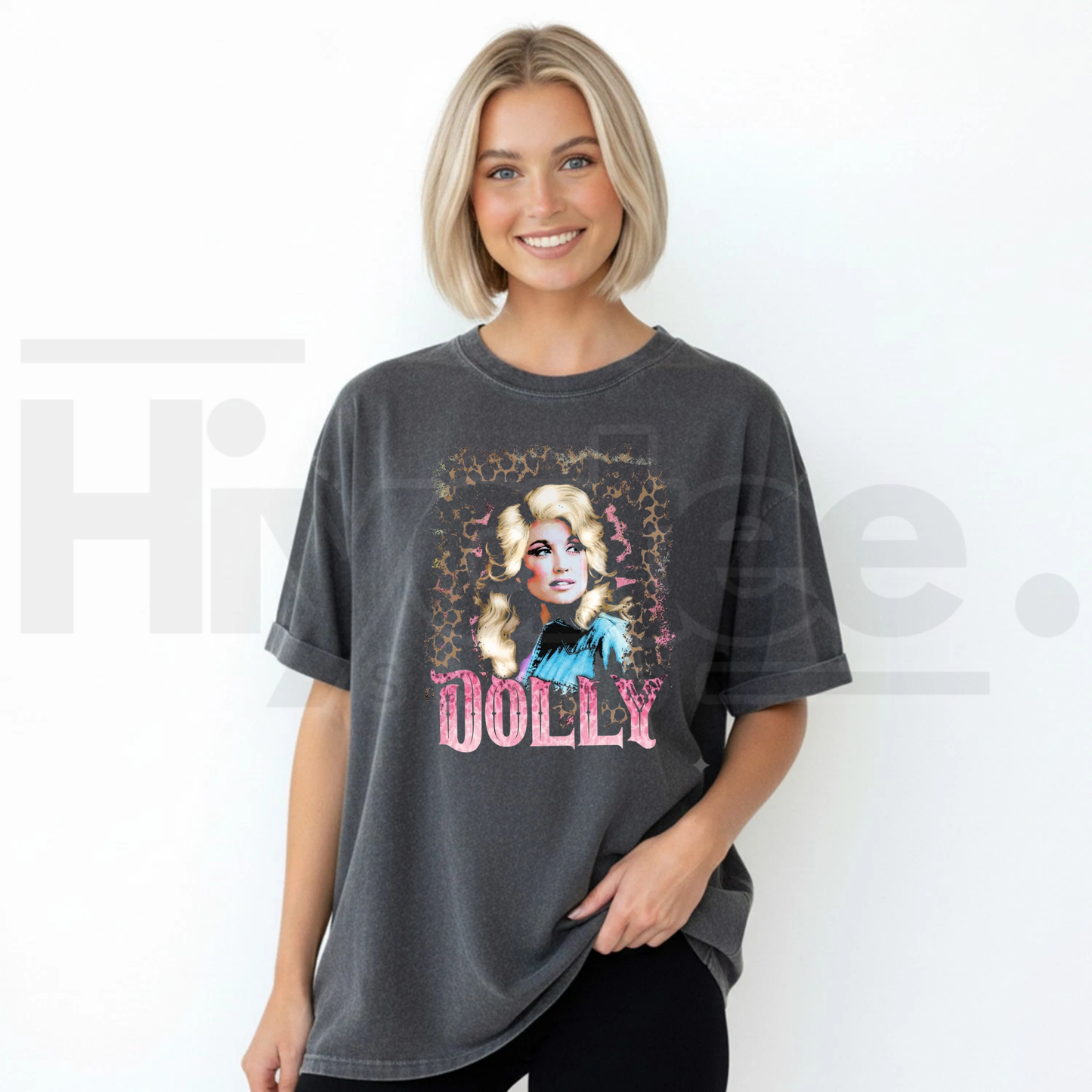Dolly Parton Retro Tee 80s Country Music Shirt Autograph Gift - Hiyatee