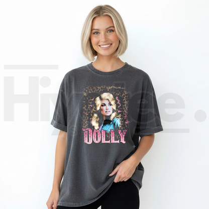 Dolly Parton Retro Tee 80s Country Music Shirt Autograph Gift - Hiyatee