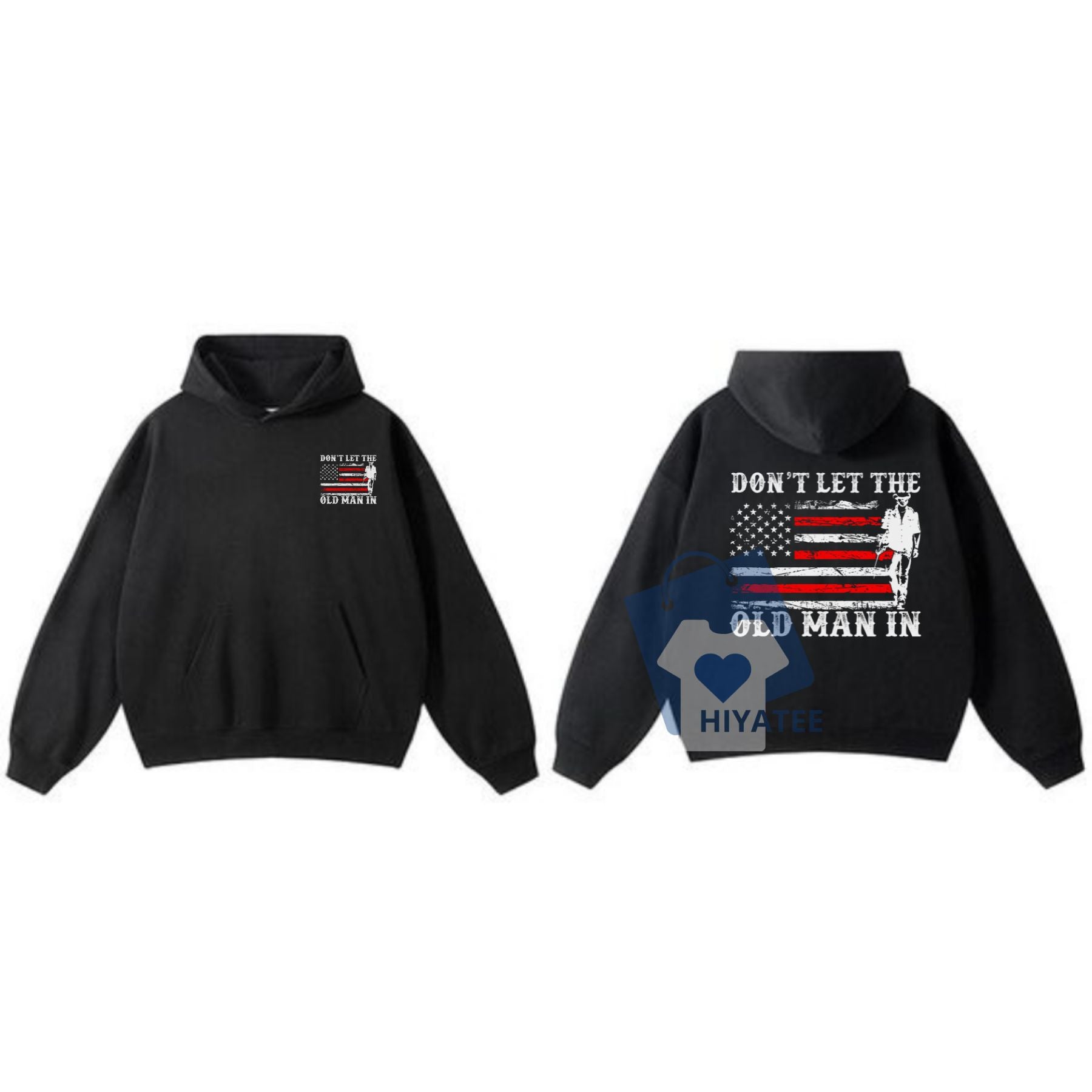 Don’t Let the Old Man In Hoodie – Toby Keith Tribute Hoodie, Inspirational Country Music Pullover-Hiyatee