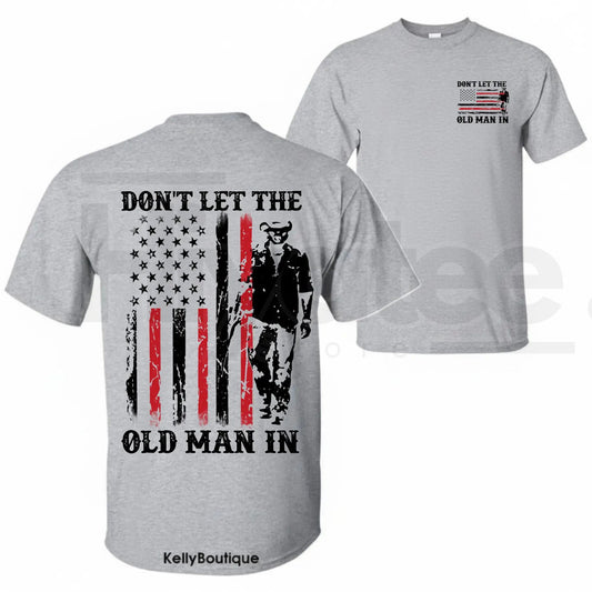 "Don't Let the Old Man In" – Toby Keith Vintage Tribute Shirt - Hiyatee