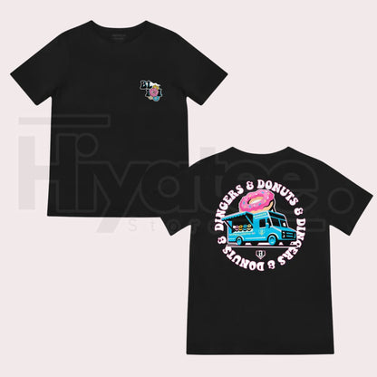 Donut Truck Lightweight Youth Tee – Funny Foodie Graphic Shirt, Short Sleeve Summer T-Shirt - Hiyatee