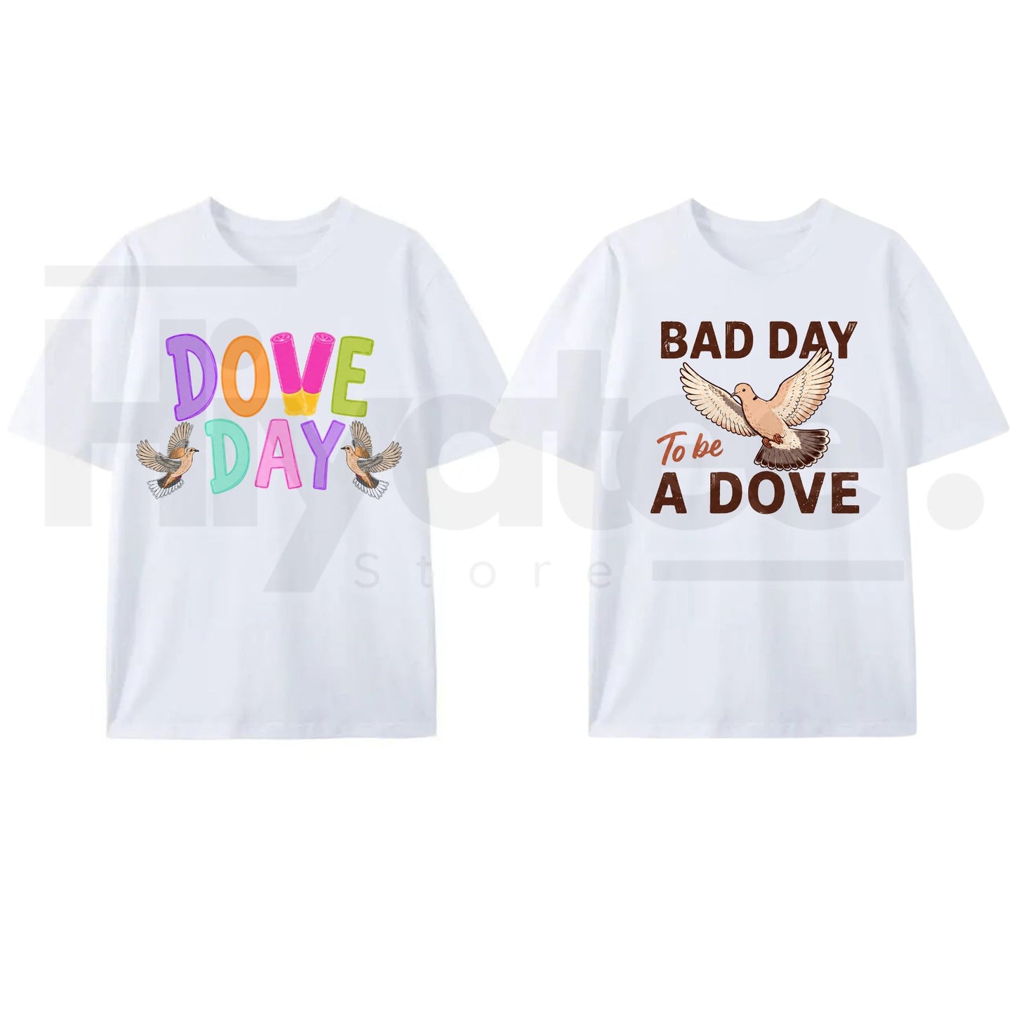 Dove Day Mossy Oak T-Shirt – Bad Day To Be A Dove Camo Hunting Tee - Hiyatee