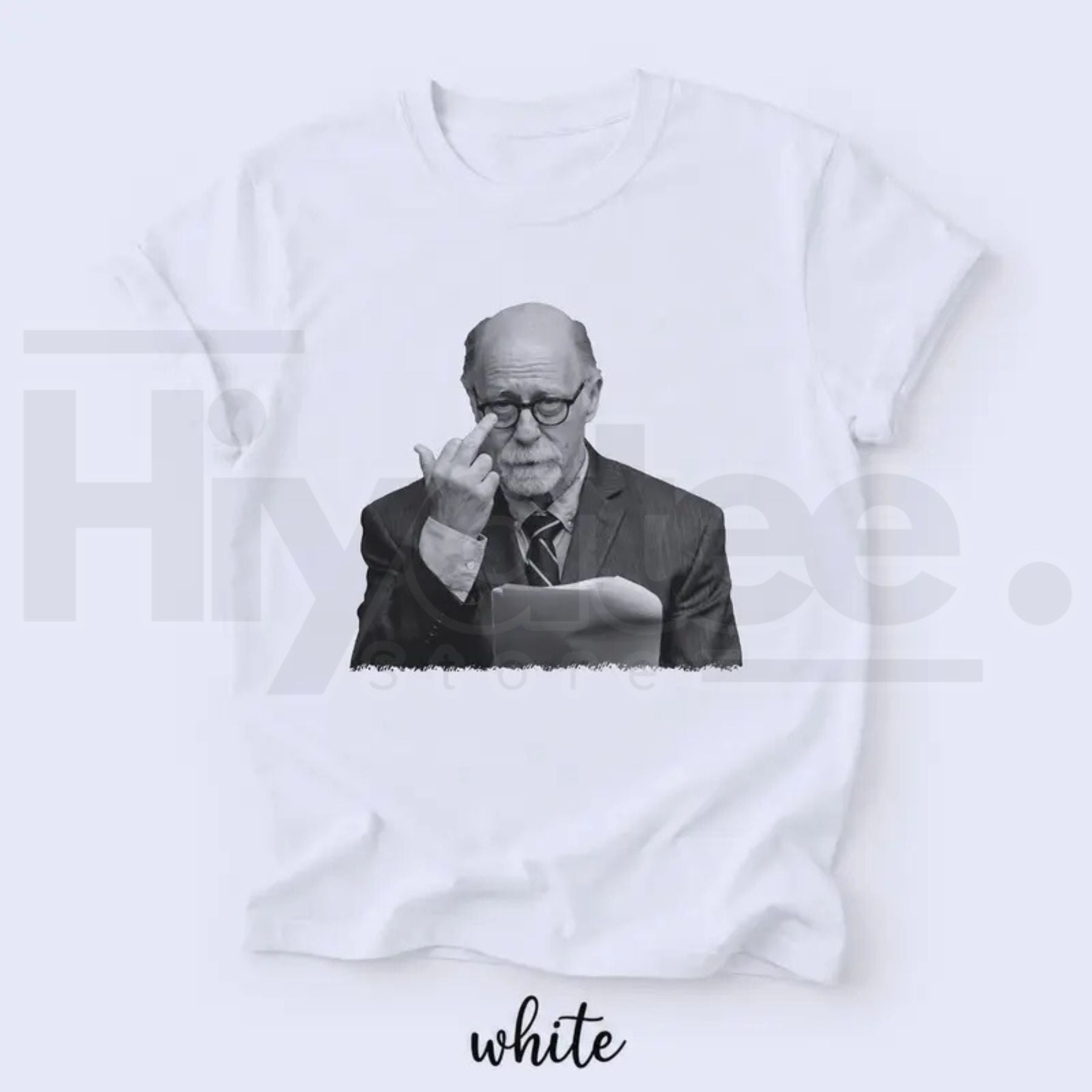 Dr. Donald Condie Courtroom Middle Finger T-Shirt - Hiyatee