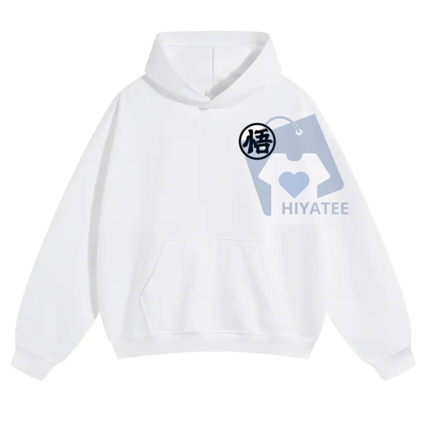 Dragon Ball Z "DBZ" Viral Graphic Hoodie – Unisex 90s Retro Anime Pullover, Funny Cartoon Streetwear, Cozy Fleece Gift for Him - Hiyatee