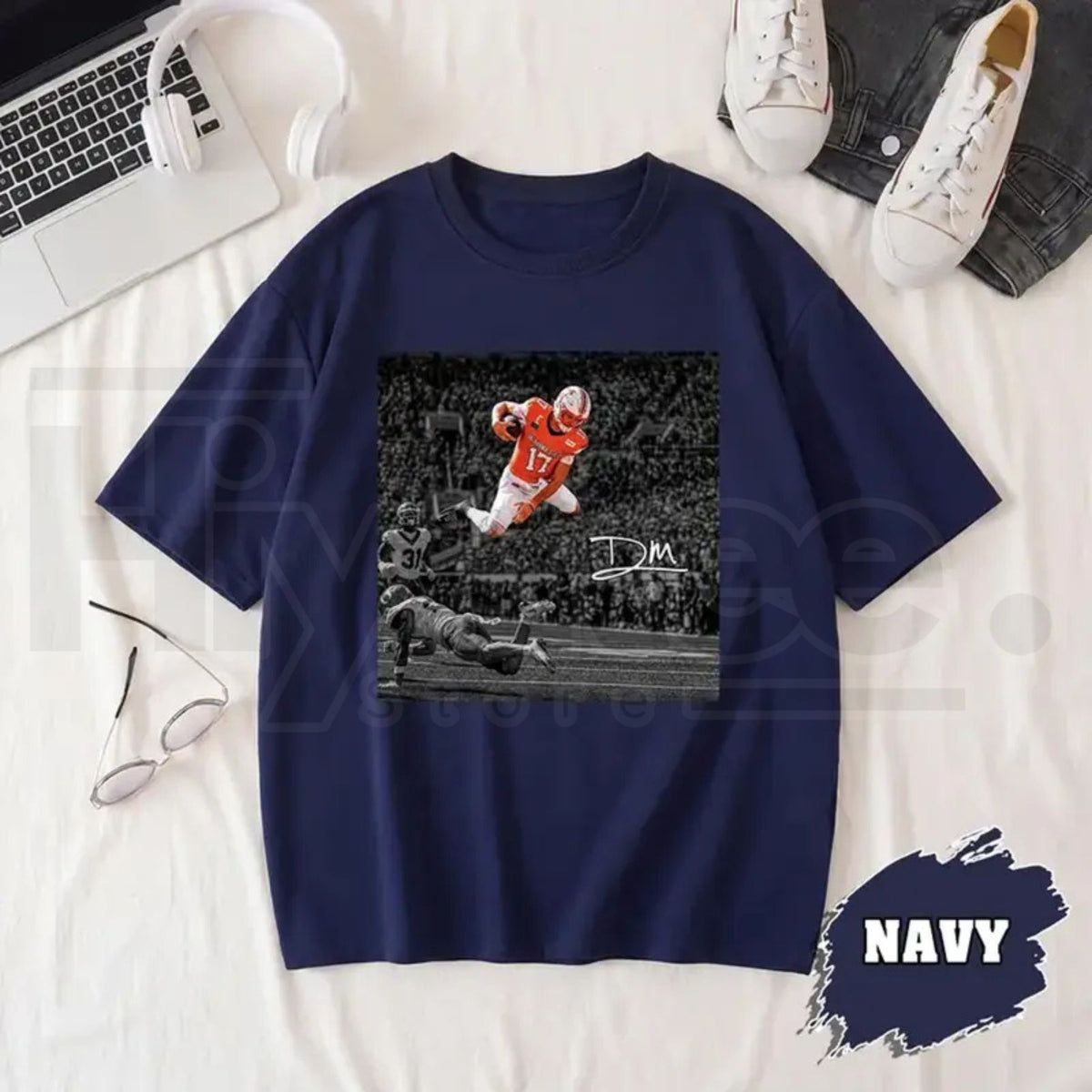 Drew Mestemaker T-Shirt – Oklahoma Football Fan Graphic Tee - Hiyatee