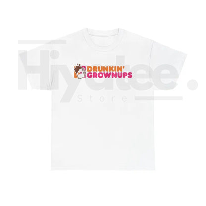 "Drunkin’ Grownups" Viral Funny T-Shirt – Adult Humor Drinking & Party Tee - Hiyatee