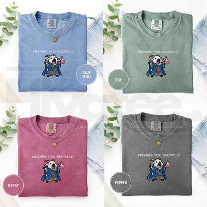 Dungeon Crawler Carl Comfort Colors® 1717 Tee – Prepare for Byattle LitRPG Shirt, Mommy's Special Boy Vintage Oversized Shirt - Hiyatee