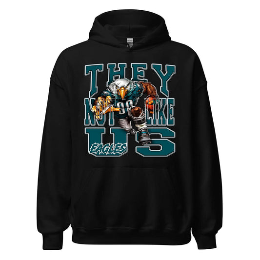 Eagles Team They Not Like Us Football Hoodies Football Fans Gift- Hiyatee
