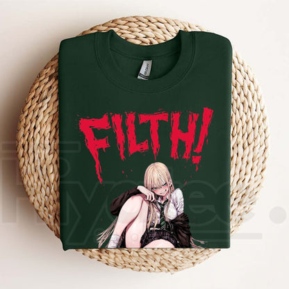 FILTH! Malfoid Unisex T-Shirt – Dark Academia & Gothic Wizard Meme Tee - Hiyatee