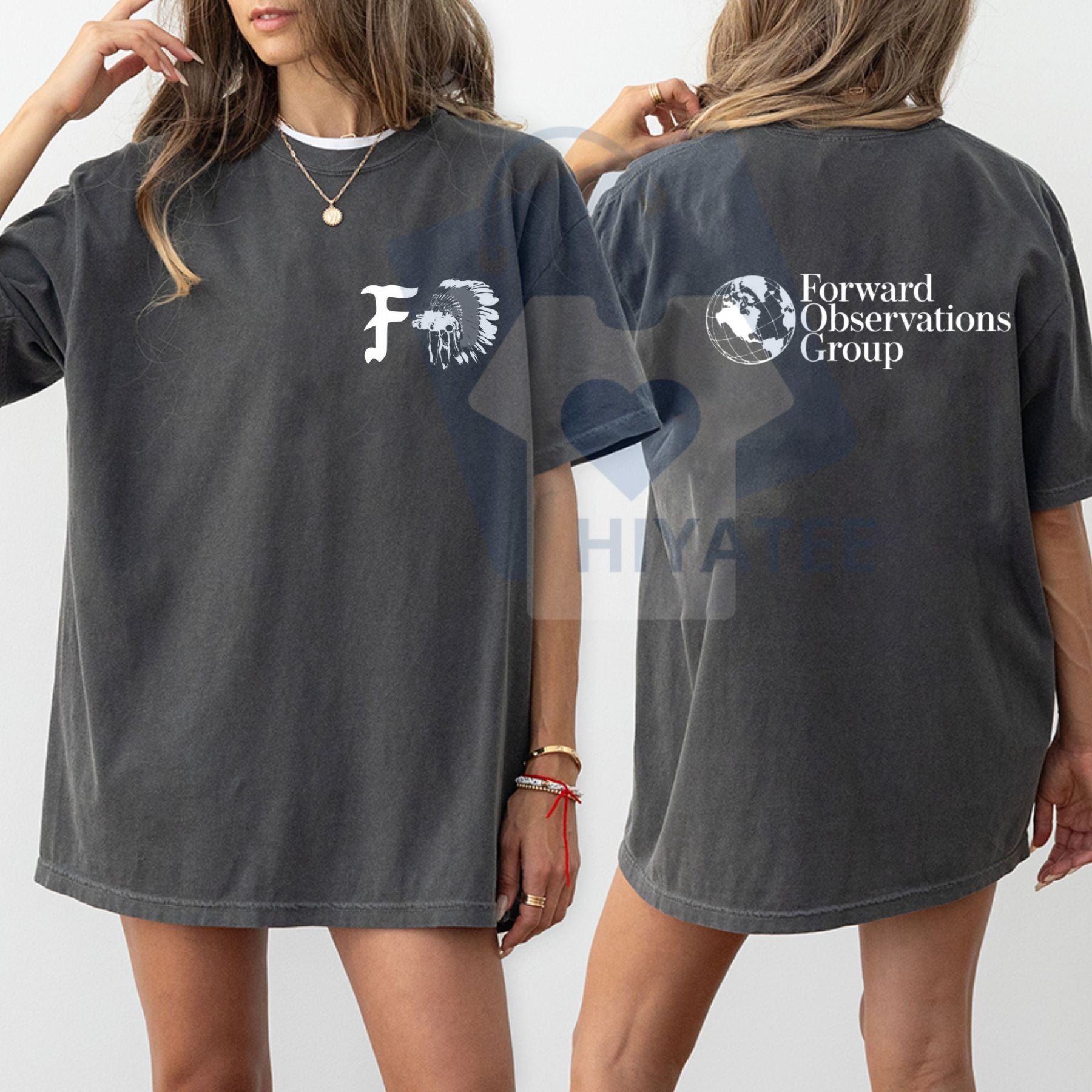 FORWARD OBSERVATION Group T-Shirt – FOG Tactical Lifestyle Military Aesthetic Tee - Hiyatee