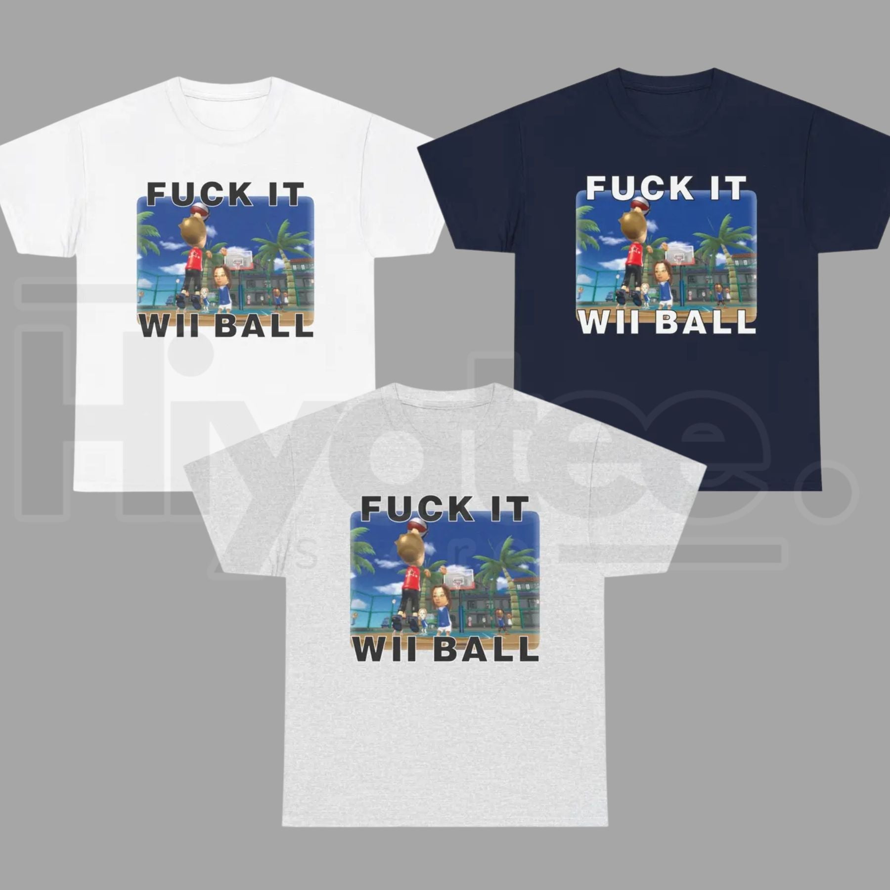 F*ck It We Ball T-Shirt - Hiyatee
