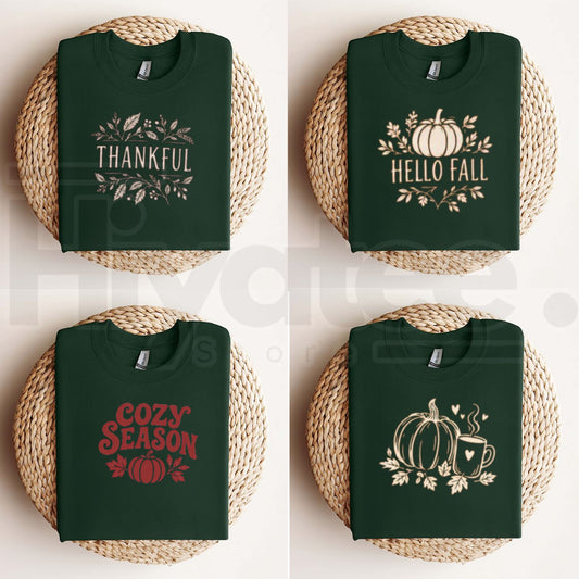 Fall Edition Surprise T-Shirt – Mystery Autumn Graphic Tee. - Hiyatee