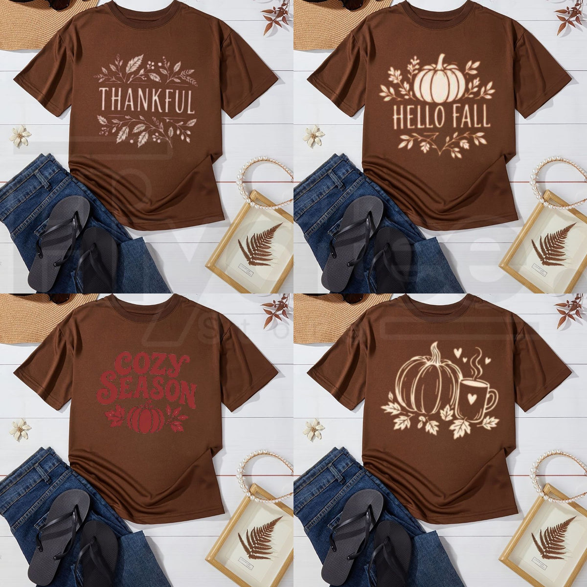 Fall Edition Surprise T-Shirt – Mystery Autumn Graphic Tee - Hiyatee