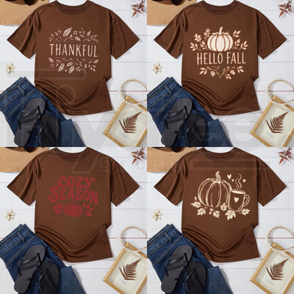 Fall Edition Surprise T-Shirt – Mystery Autumn Graphic Tee - Hiyatee