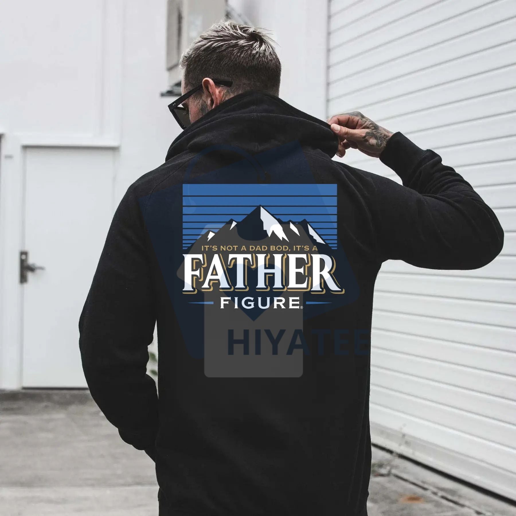 Father Figure Shirt & Hoodie – Funny Dad Tee, "Ask Your Mother" Slogan Apparel, Humorous Gift for Fathers - Hiyatee
