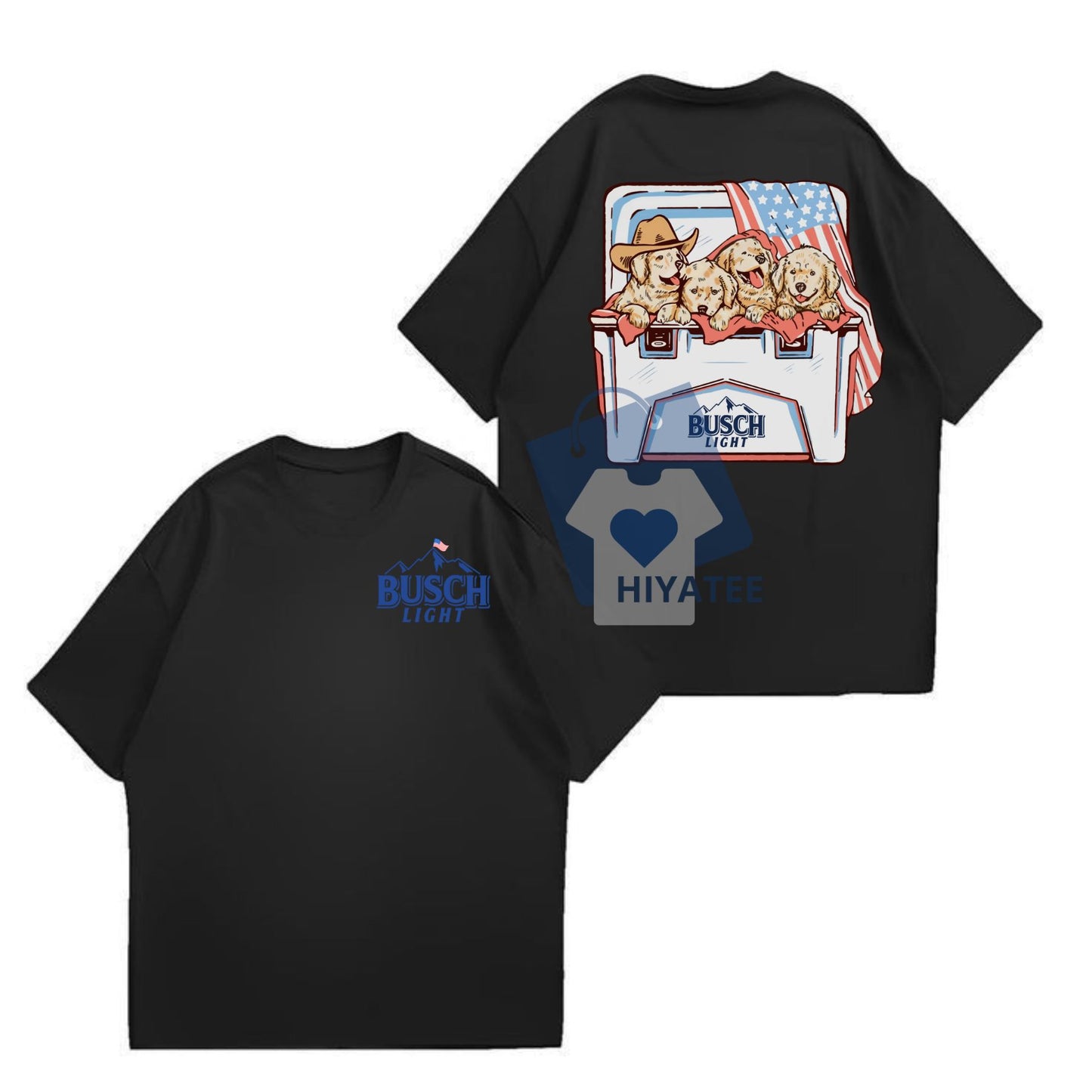 Fetch Me a Beer T-Shirt – Funny July 4th Dog Tee, Patriotic Graphic Shirt for Men & Women-Hiyatee