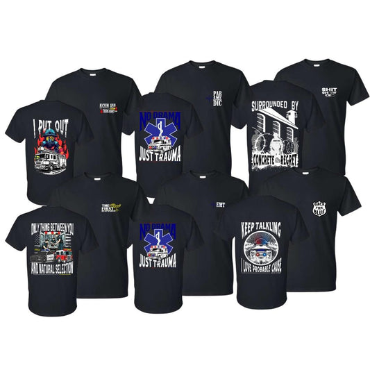 First Responder T-Shirt – Honor the Heroes in Style!-Hiyatee