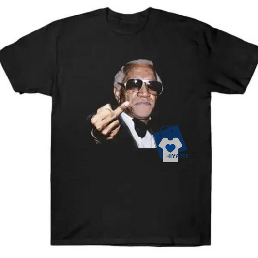 Fred Sanford Mafia T-Shirt – Funny Retro Cotton Tee, Short Sleeve, All-Season Cool Comfort - Hiyatee